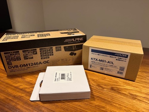 Alpine dvr dm1246a dash cam - alpine,