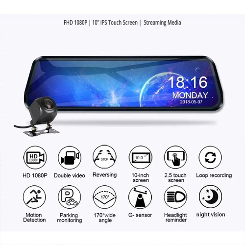 Doppio obiettivo auto dvr - auto, 10