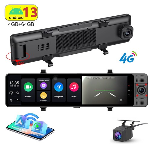 Dash cam canali carplay 4g - dash,