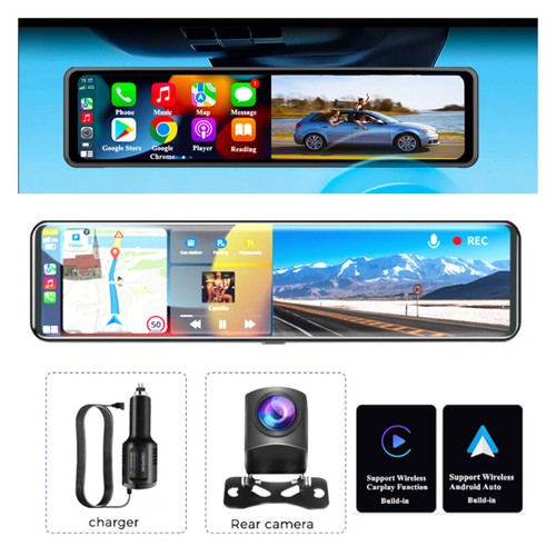 Dash cam wifi specchio - 12",